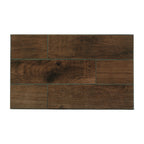 Thumbnail image #1 for G.E.T. WT-FSC-W Full-Size Hot Well Cover, 22" x 13-1/4", Stainless Steel with Walnut Ceramic Faux Wood