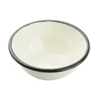 Thumbnail image #1 for TableCraft Products Enamelware 11152 Round Enamel-Coated Steel Bowl, 24 oz, 6-1/4" Case of 10