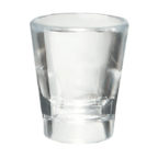 Thumbnail image #1 for G.E.T. SW-1433-1-CL Clear SAN Plastic Shot Glass, 1 oz Rim-Full Capacity Case of 2 Dozen