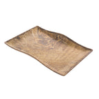 Thumbnail image #1 for G.E.T. Inspire RFS503 Rectangular Melamine Platter, Olive Wood, 19-3/5" x 14" x 2" Case of 4