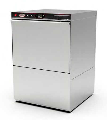 Product image #5 for CMA Energy Mizer H-1X High Temperature Undercounter Dishwasher/Glasswasher with Built-In Booster Heater