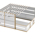 Thumbnail image #1 for Cal-Mil Empire 22089-15 Butane Stove Frame, White, Burner Not Included, 14-1/4"W x 13"D x 7-1/4"H