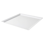 Thumbnail image #1 for G.E.T. Siciliano ML-244-W Square White Melamine Display Plate/Platter, 24"