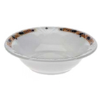 Thumbnail image #1 for Vertex China Palm PA-10-NV Round Porcelain Soup/Cereal Bowl, 11 oz, 6-1/2 in, Embossed Case of 3 Dozen