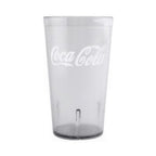 Thumbnail image #1 for G.E.T. Coca Cola 6620-CCL Plastic Tumbler, 20 oz, Clear