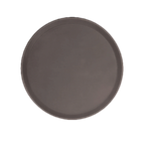 Thumbnail image #1 for Thunder Group PLFT1600BR Round Non-Slip Fiberglass Serving Tray, 16-Inch, Brown Case of 12