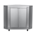 Thumbnail image #5 for KoolMore Outdoor Stainless Steel Corner Cabinet with 2 Hinged Doors, 26 Inch