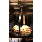 Thumbnail image #1 for Rotisol USA PLAT 255 Suspended Rotisserie Plate, 9-7/8" Diameter, for Vertical Spit Systems