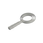 Thumbnail image #1 for Alfa International 335RD Round Bone Dust Scraper, Polyethylene, Molded Grip Handle, One-Piece Construction