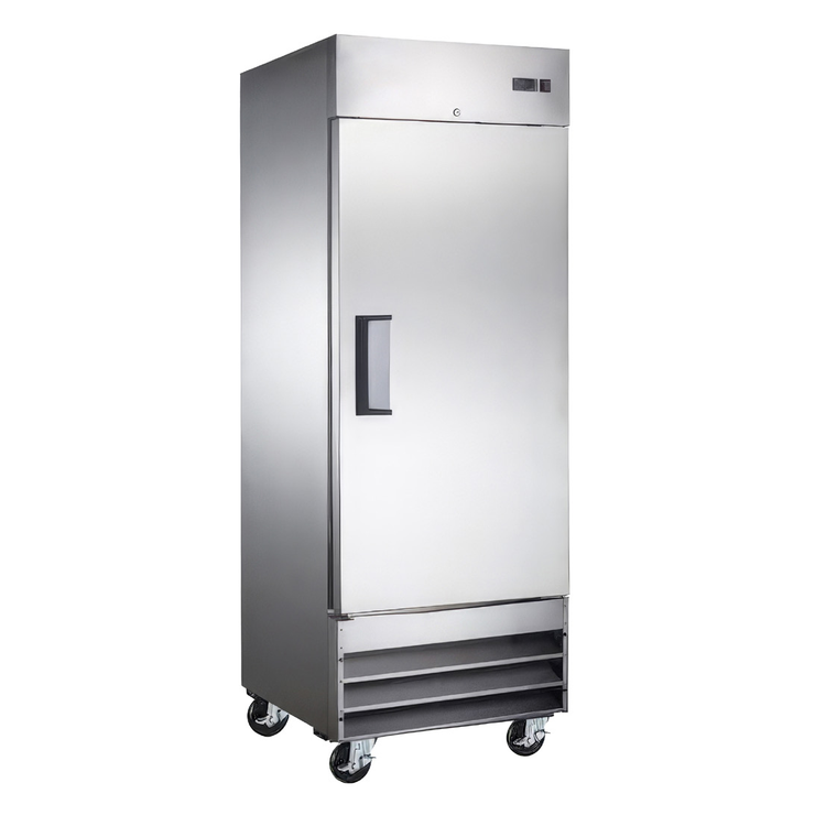 Product image #2 for Black Diamond 23 Cu. Ft. Energy Star 1-Section Reach-In Refrigerator, Solid Door, Bottom Mount