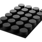 Thumbnail image #1 for Louis Tellier US Silikomart SQ080 Silicone Cylinder Baking Mold, 6.7 oz., 3" Diameter x 1.57" Height Case of 8