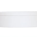 Thumbnail image #1 for Cal-Mil 24126-9-15BOWL Round Melamine Bento Sushi Bowl, White, Dishwasher Safe, 9 x 9 x 2 in. Case of 3