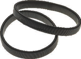 Product image #2 for Barfly Black Epoxy-Coated Metal Shirt Sleeve Armbands, Set of 2