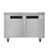 Thumbnail image #5 for Koolmore 48-Inch Two-Door Undercounter Freezer, Stainless Steel