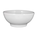 Thumbnail image #1 for Vertex China Argyle ARG-85 Nappie Bowl, 12 oz, 4-3/4", Round, Rolled Edge, Porcelain, Bright White Case of 3 Dozen