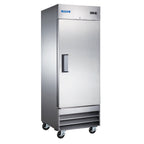 Thumbnail image #1 for Norpole, Inc. NE19F One-Section Reach-In Freezer, 19 cu. ft., Solid Hinged Door, Stainless Steel Exterior