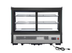 Thumbnail image #6 for KoolMore Countertop Full-Service Refrigerated Display Case, Curved Glass, 5.6 Cu. Ft., Black/Silver