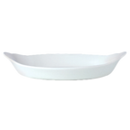 Thumbnail image #2 for Steelite International Steelite Performance, Simplicity 11010320 Oval Earred Rarebit & Gratin Dish, Ceramic, 27.5 oz, 12 x 6.5 x 2.5 in 1 Dozen