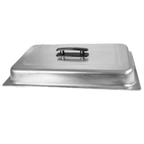 Thumbnail image #1 for Thunder Group SLRCF112 Rectangular Stainless Steel Lift-Off Chafer Dome Cover, Full Size 8 qt Case of 12