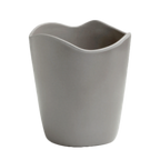 Thumbnail image #1 for Steelite Delfin, Marisol Driftwood 7006DD002 3 Qt Round Melamine Dressing Crock, Gray, 7-1/4" Diameter