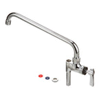 Thumbnail image #1 for AllPoints Foodservice Parts & Supplies 1071121 Add-On Faucet, 12 in Spout, Lead-Free, No-Splash Aerator