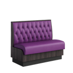 Thumbnail image #1 for ATSMFG ATS AT&S-AS-KR36-BT GR6 Karender Standard Booth, single, 48" long x 36" high, Sewn Button-tuft back, Upholstery and foam fitted over a