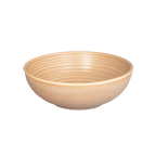 Thumbnail image #1 for Vertex China Elements E-80-D Round China Pasta/Salad Bowl, 24 oz, 7", Gold Dust Finish with Embossed Detail Case of 2 Dozen