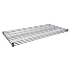 Thumbnail image #1 for Tarrison Products Ltd. TS-S1224C Chrome Wire Shelf, 24"W x 12"D, 1000 lb Capacity, with Plastic Clips