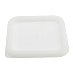 Thumbnail image #1 for Alegacy Foodservice Products PECS13W Square Polycarbonate Food Pan Cover, White, Fits 2 & 3 Qt Pans Case of 12