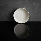 Thumbnail image #1 for 1880 Hospitality Lek L1160000760 Deep Stoneware Plate, 8" Round, White 1 Dozen