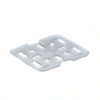 Thumbnail image #1 for Libertyware 2160DS 1/6 Size Polycarbonate Drain Shelf, Clear Case of 96