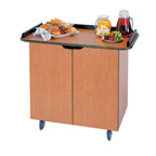 Thumbnail image #1 for Lakeside Manufacturing 67105 Enclosed Serving Cart, 25-1/2"D x 45-1/2"W x 36-3/4"H, 1 Compartment, Fixed Shelf