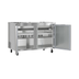 Thumbnail image #8 for KoolMore 48-Inch Two-Section Undercounter Reach-In Refrigerator with Solid Stainless Steel Doors