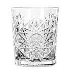 Thumbnail image #1 for Libbey Hobstar 5632 Double Old Fashioned Glass, 12 oz, Stemless, Clear Glass