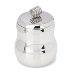 Thumbnail image #1 for Eastern Tabletop Ballerina 7331 Stainless Steel Sugar Bowl, 10 oz, with Cover