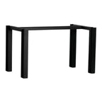 Thumbnail image #1 for G & A Commercial Seating LSI48 Dining-Height Steel I-Beam Table Base, Black Powder Coat, Fits 30 x 48 in Tabletop