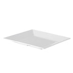 Thumbnail image #1 for CAC China King MLKS-8 Square White Melamine Plate, 8" Case of 3 Dozen