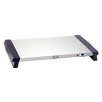 Thumbnail image #1 for Cadco WT-10S Countertop Stainless Steel Warming Shelf, 20-1/2" x 14" Heated Zone, Variable Thermostatic Control