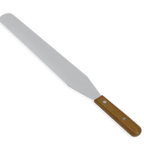 Thumbnail image #1 for Browne USA Foodservice 573832 12-Inch Icing Spatula with 1-1/2-Inch Stainless Steel Blade and Walnut Wood Handle