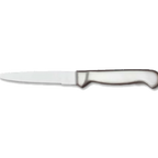 Thumbnail image #1 for Libbey Slim 195 2482 9-Inch Stainless Steel Steak Knife, Round Tip, Satin Finish, Hollow Handle