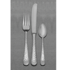 Thumbnail image #2 for Libbey Medium Weight Aspire 794 5502 Dinner Knife, 9-3/4", Fluted Blade, Solid Hammered Mirror Finish Handle, 18/0 Stainless Steel, Medium Weight