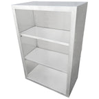 Thumbnail image #1 for IMC/Teddy OC-2412 Wall-Mounted Open-Front Stainless Steel Cabinet, 12"D x 24"W x 36"H, 2 Adjustable Shelves