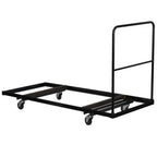 Thumbnail image #1 for Flash Furniture NG-DY3072-GG Folding Table Dolly, Holds 8–10 72"W x 30"D Tables, 4 Swivel Casters, Black
