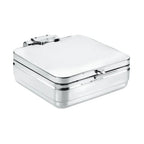 Thumbnail image #1 for Steelite WNK HW/Buffet 5370S562 Indux Chafing Dish with Stainless Steel Lid and Insert, 6 3/4 qt