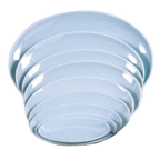 Thumbnail image #1 for Thunder Group Jade 2908 Blue Melamine Platter, 8-1/8 x 5-3/8 inches Case of 6 Dozen