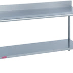 Thumbnail image #4 for Duke Manufacturing 316S-3060-5R 60 x 30 Inch Stainless Steel Work Table with 5-Inch Riser, 16-Gauge 300 Series Top and Undershelf