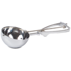 Thumbnail image #1 for JB Prince Stockel U573 7 Disher Scoop, #8, 4.8 oz, Stainless Steel, Squeeze Handle