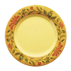 Thumbnail image #1 for G.E.T. Venetian WP-10-VN . . 10-1/2" Round Wide-Rim Melamine Plate 1 Dozen