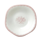 Thumbnail image #2 for 1880 Hospitality Lancaster Garden by Oneida® L6703052760 Porcelain Pasta Bowl, 10 oz, 6-inch, Irregular Round, Pink Floral Case of 4 Dozen