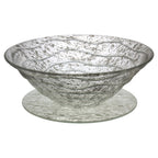 Thumbnail image #1 for Eastern Tabletop Kalydo 16021C Round Tempered Glass Bowl, 4.86 qt, 15-3/4 in, White